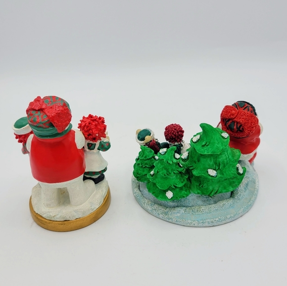 Vintage Snowden and Friends Raggedy Ann and Andy 1998 Lot of Two Pieces - Picture 3 of 12